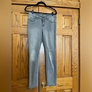 Old Navy grey skinny stretch jeans